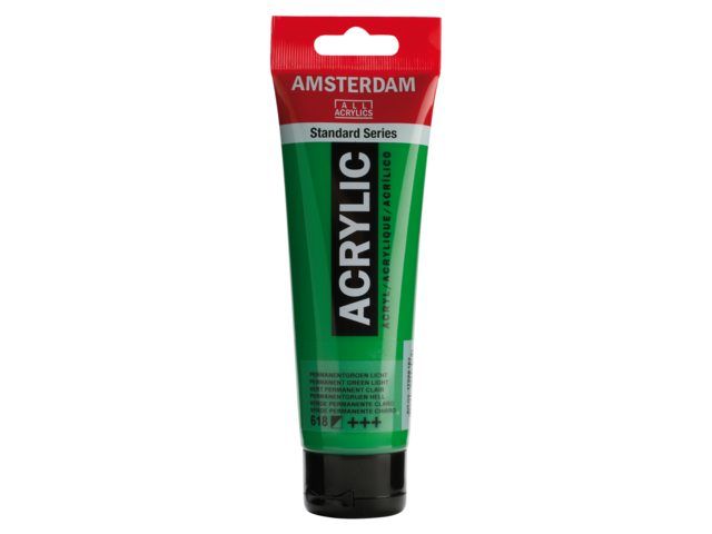 Amsterdam Acrylverf 120 ml Permanentgroen Licht (17096182)