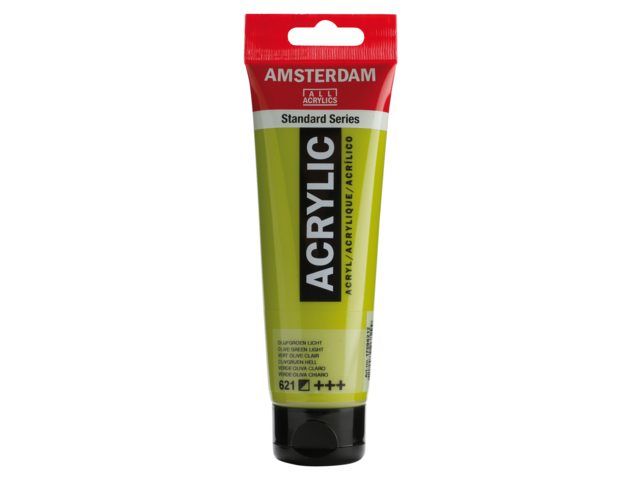Amsterdam Acrylverf 120 ml Olijfgroen Licht (17096212)