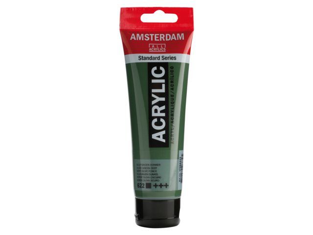 Amsterdam Acrylverf 120 ml Olijfgroen Donker (17096222)
