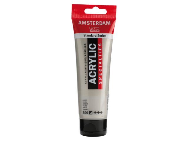 Amsterdam Acrylverf 120 ml Zilver (17098002)