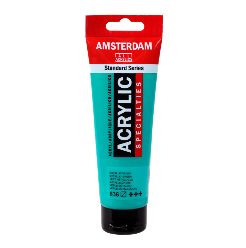 Amsterdam Acrylverf 120 ml Metallic Groen (17098362)