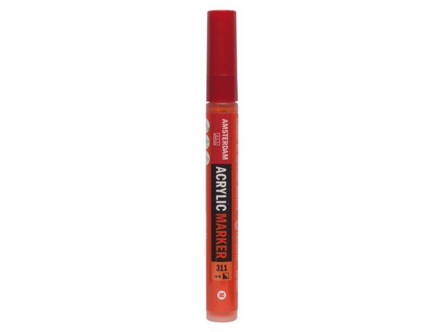 Amsterdam Acryl Marker 3-4 mm Vermiljoen (17513110)