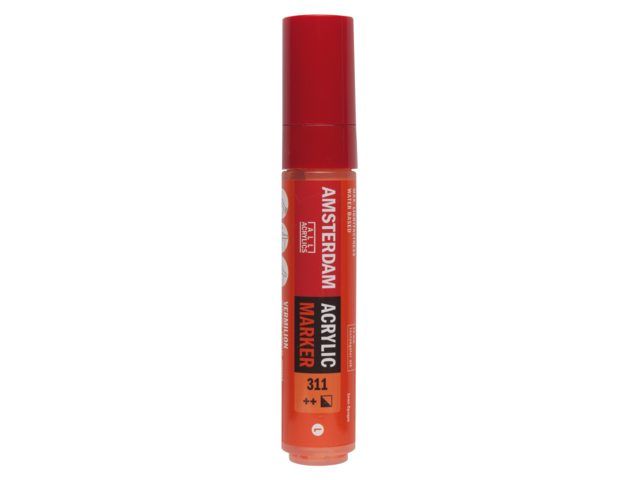 Amsterdam Acryl Marker 15 mm Vermiljoen (17523110)