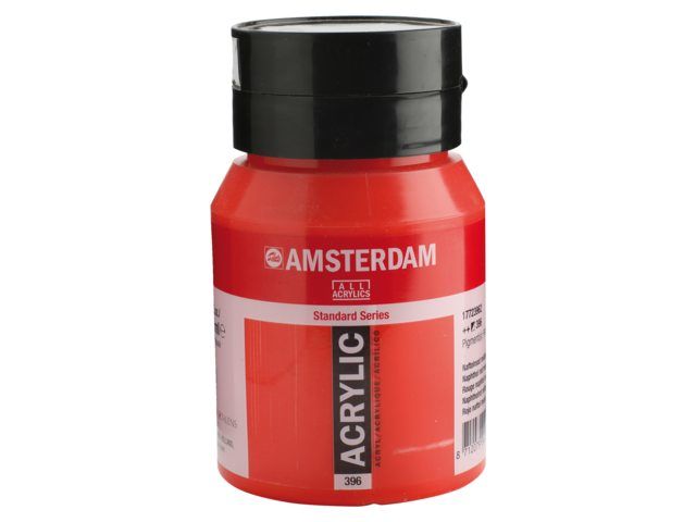 Amsterdam Acrylverf 500 ml 396 Naftolrood Middel (17723962)