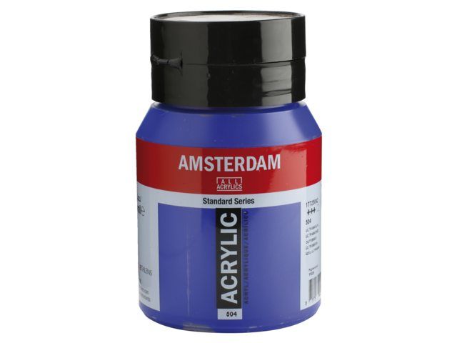 Amsterdam Acrylverf 500 ml 504 Ultramarijn (17725042)