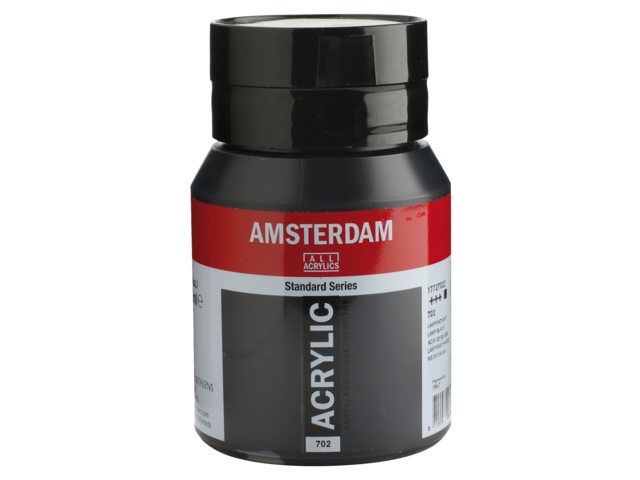 Amsterdam Acrylverf 500 ml 702 Lampenzwart (17727022)
