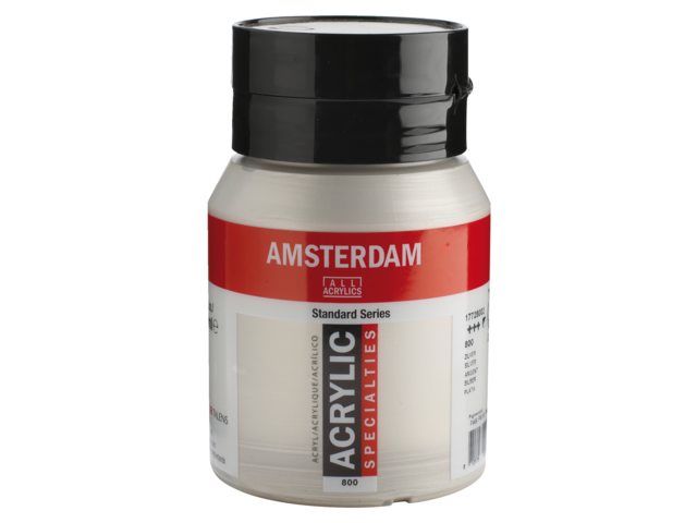 Amsterdam Acrylverf 500 ml 800 Zilver (17728002)