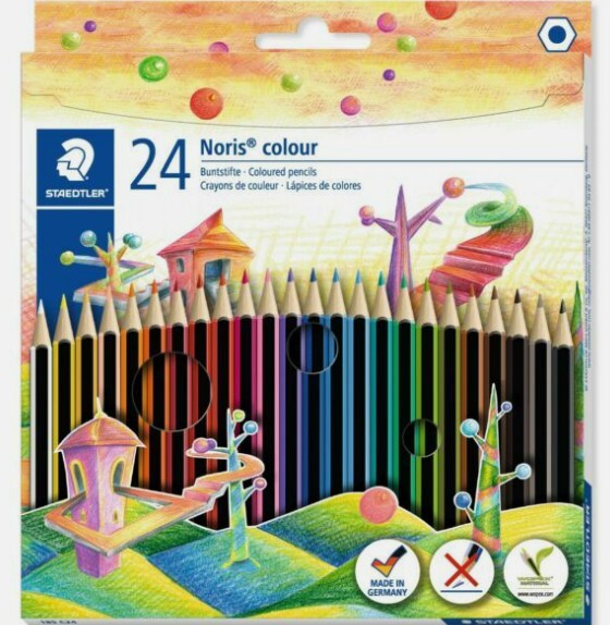 Staedtler Noris kleurpotlood - set 24 st. (185 C24)