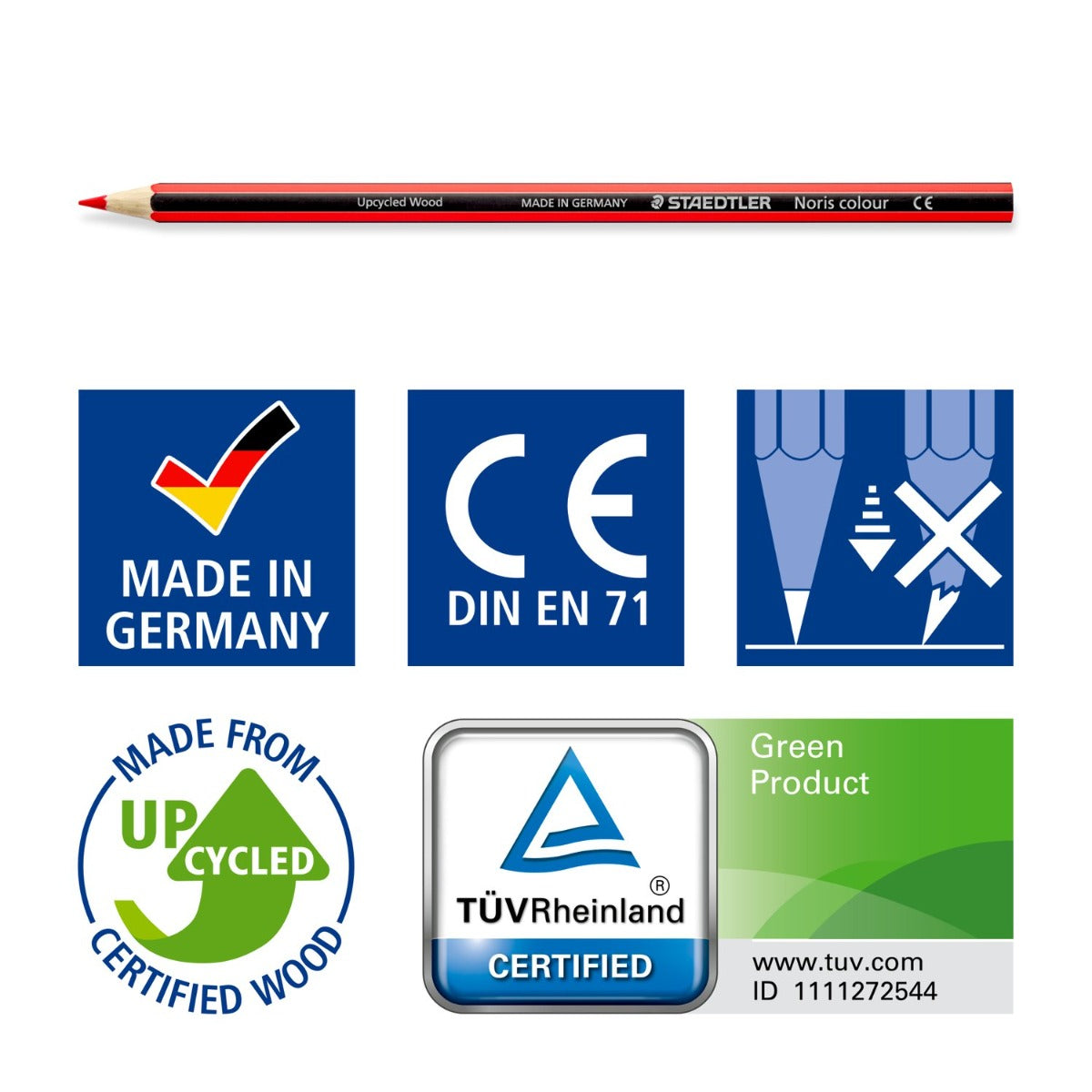 Staedtler Noris kleurpotlood - set 24 st. (185 C24)