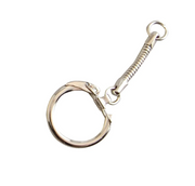 Sleutelhanger 63mm zilver