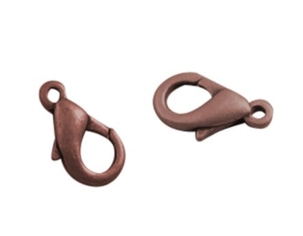 Vaessen Creative • Karabijnslot 11mm 2pcs Antiek koper (1920-53CP)