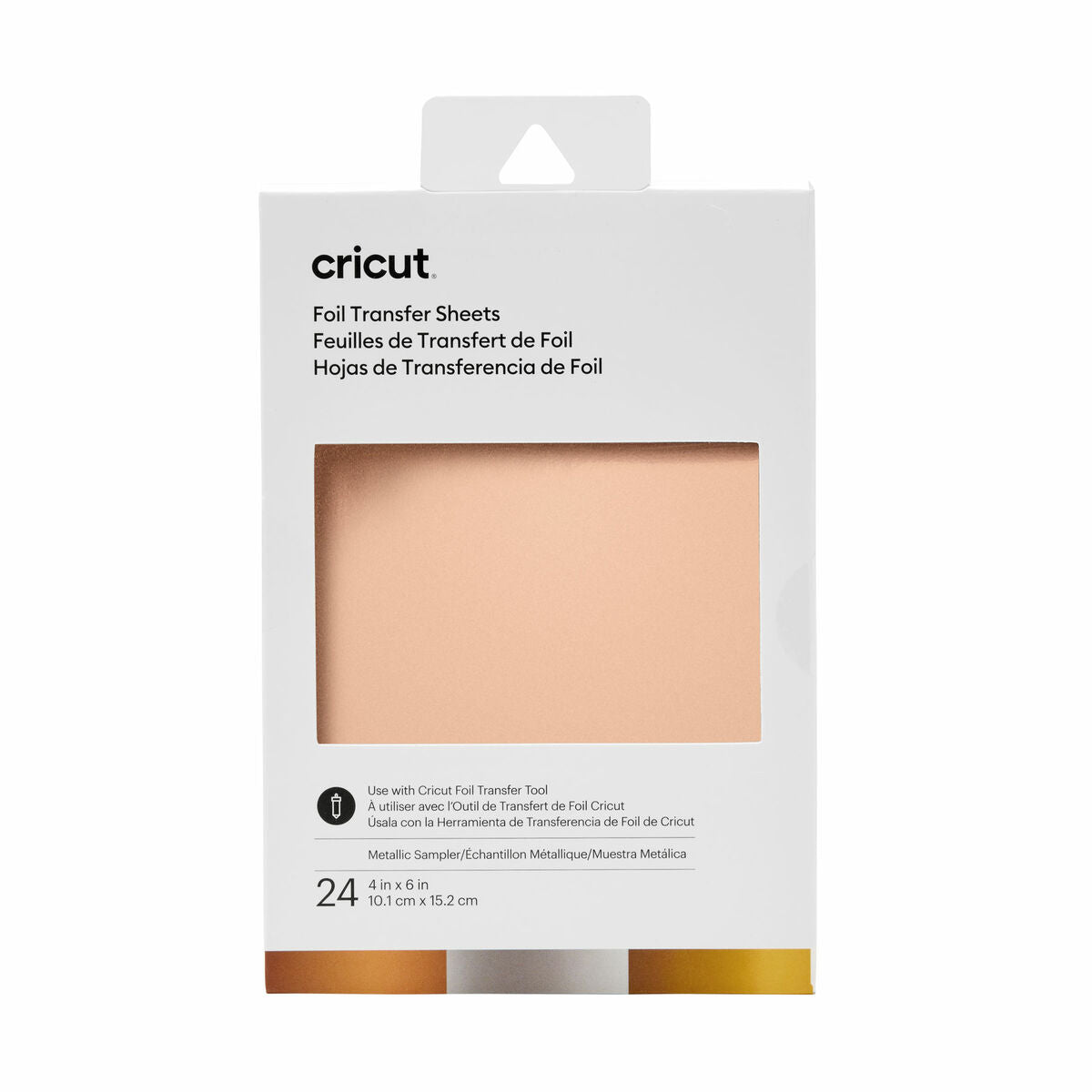 Cricut Foil Transfer Sheets 4 x 6" Metallic sampler (2008716)