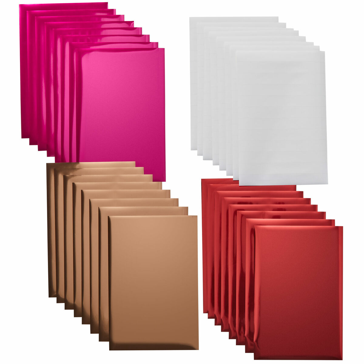 Cricut Foil Transfer Sheets 4 x 6" Ruby sampler (2008717)