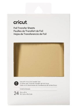 Cricut Foil Transfer Sheets 4 x 6" Rose Gold 24 vel (2008712)