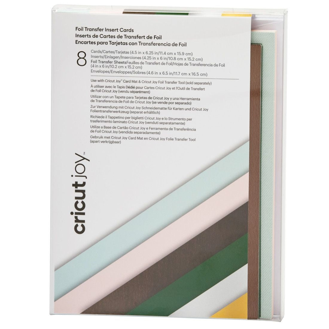 Cricut Joy Foil Transfer Insert Cards Forest (8pcs) (2009211)