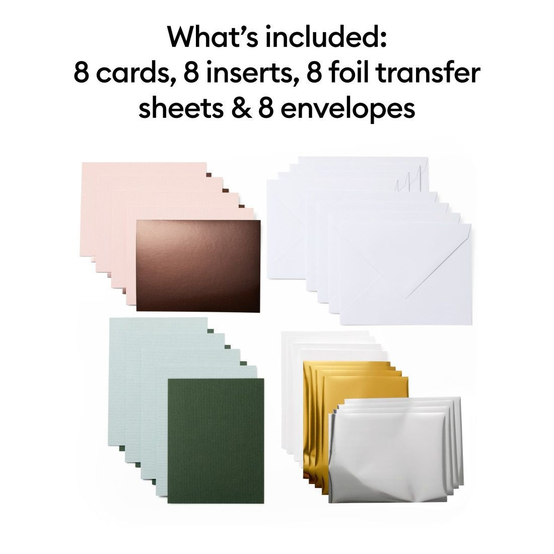 Cricut Joy Foil Transfer Insert Cards Forest (8pcs) (2009211)