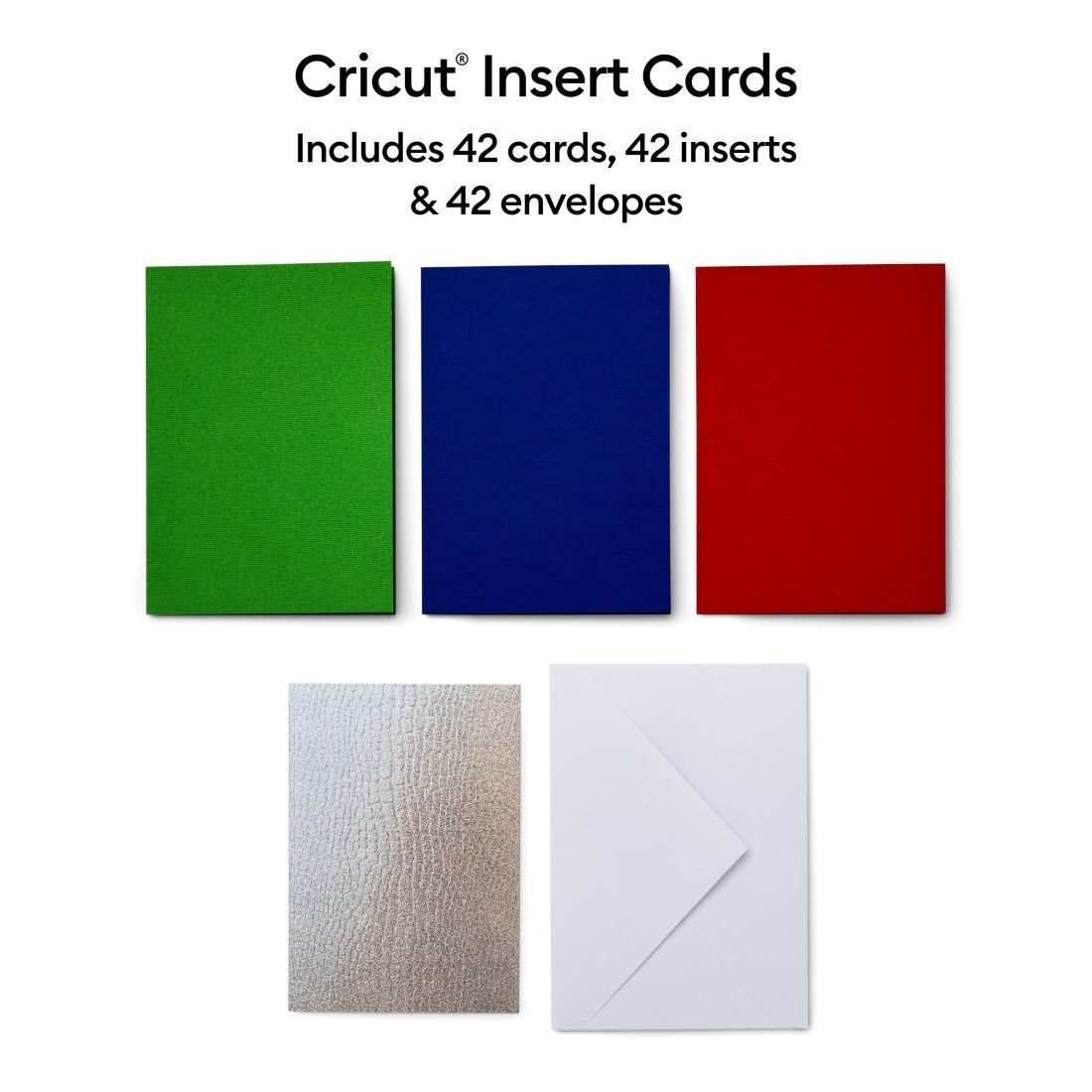 Cricut Insert Cards Rainbow Scales Sampler (R10 42pcs) (2009467)
