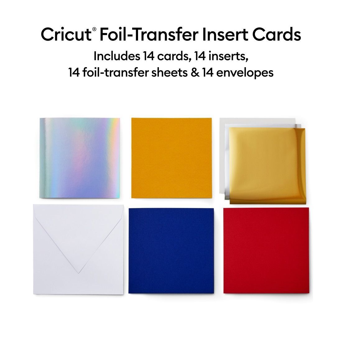 Cricut Foil Transfer Insert Cards Celebration Sampler (S40 14pcs) (2009478)
