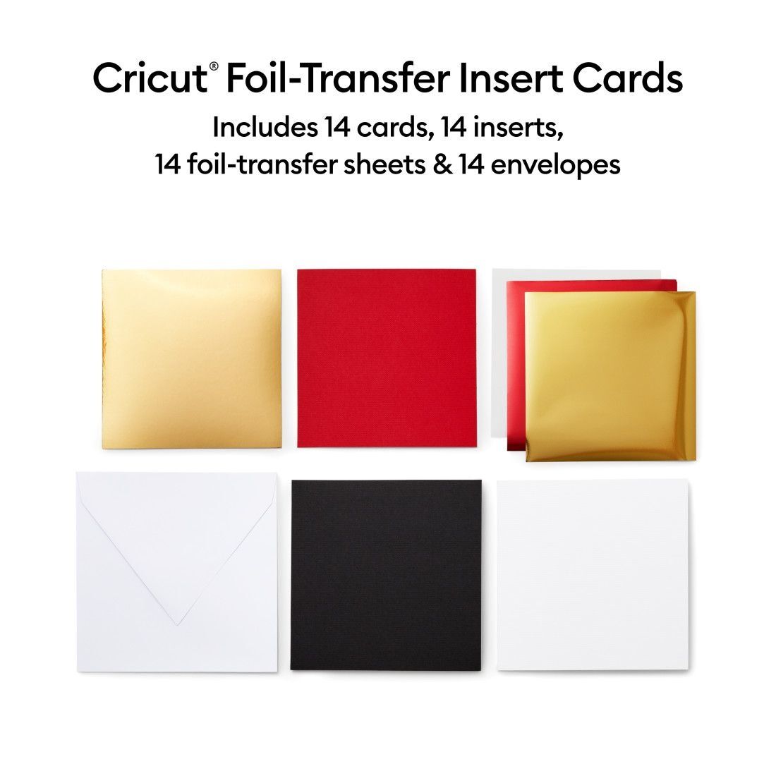 Cricut Foil Transfer Insert Cards Royal Flush Sampler (S40 14pcs) (2009481)