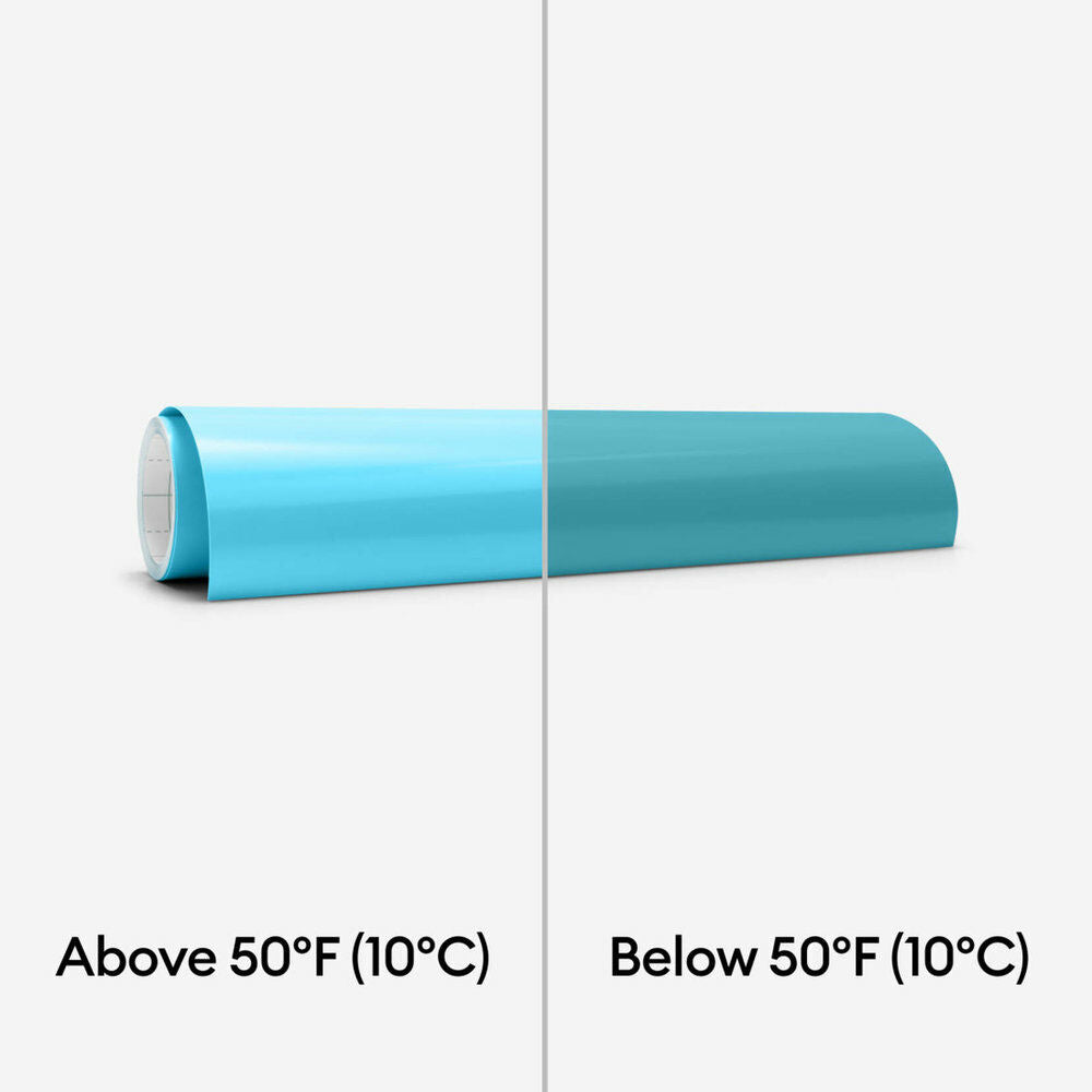 Color-Changing Vinyl Permanent Cold-Activated Light Blue - Turquoise (30,5x61cm) (2009588)