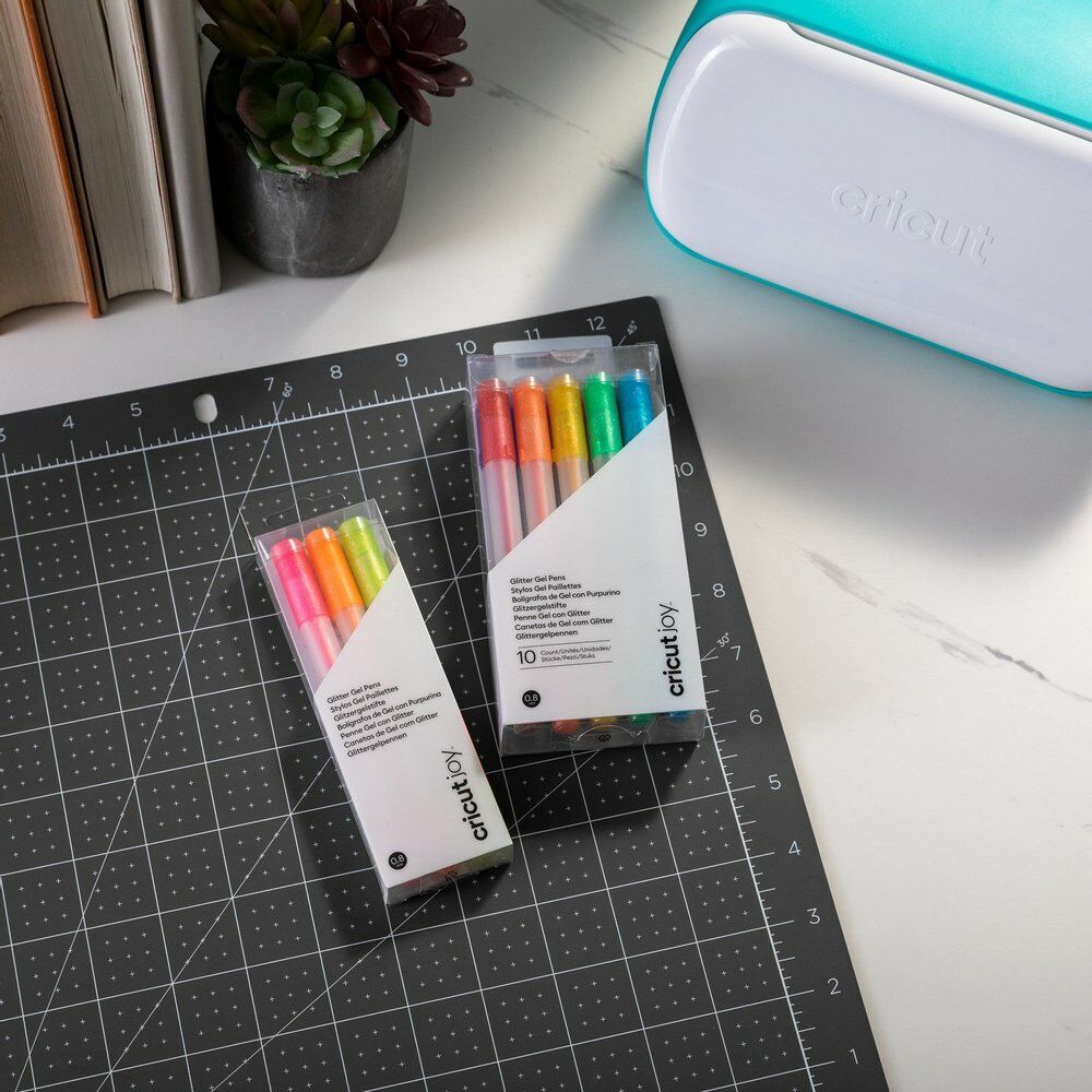 Cricut • Joy Glitter Gel pens 3-pack (Pink, Orange, Yellow) (2009963)