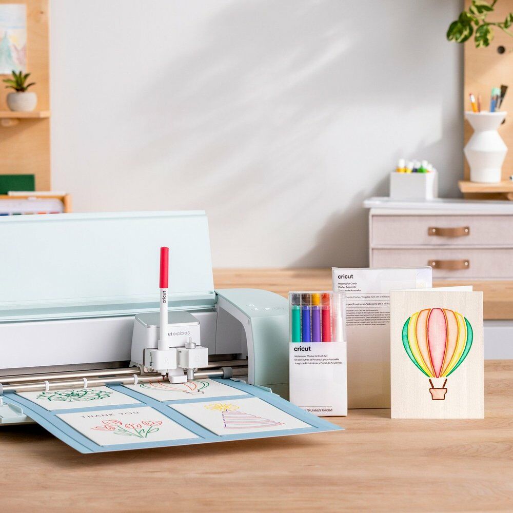 Cricut • Watercolor markers 9-pack 1.0 (2009979)