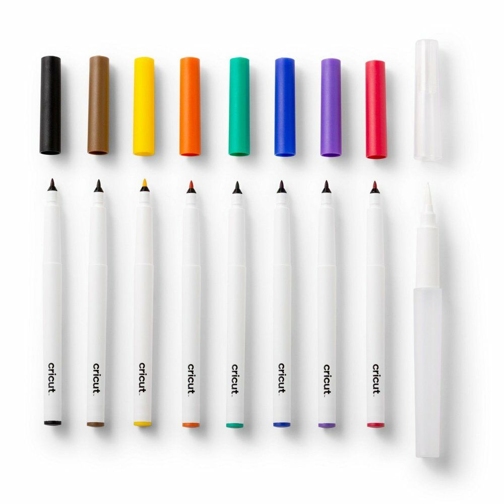 Cricut • Watercolor markers 9-pack 1.0 (2009979)