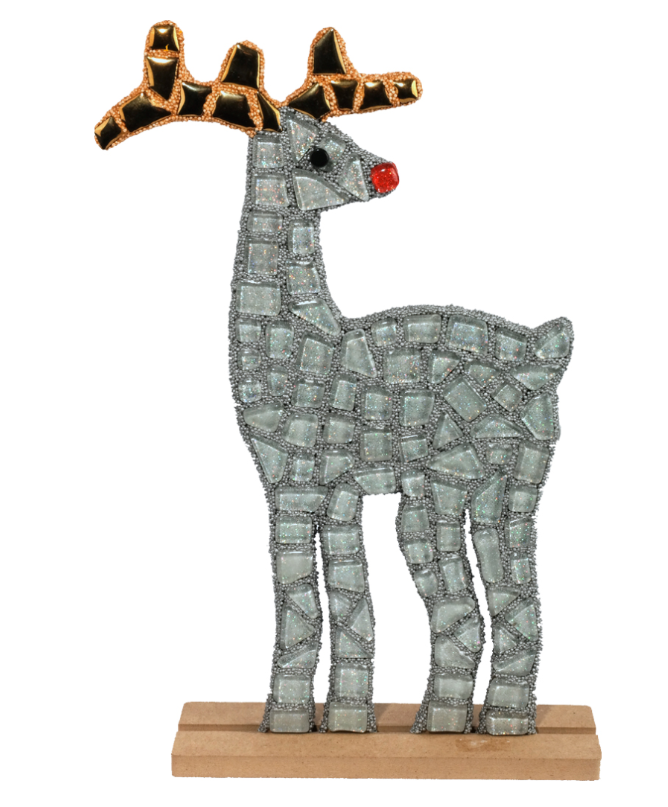 Mozaïekpakket Rendier Klein 30 cm (2010241) *