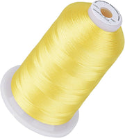 Premium Quality Polyester borduurgaren - 500m - Lemon Yellow - 202