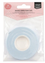 Vaessen Creative • Dubbelzijdige Foamtape 2mmx12mm - 2m wit (20397)