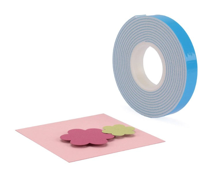 Vaessen Creative • Dubbelzijdige Foamtape 2mmx12mm - 2m wit (20397)