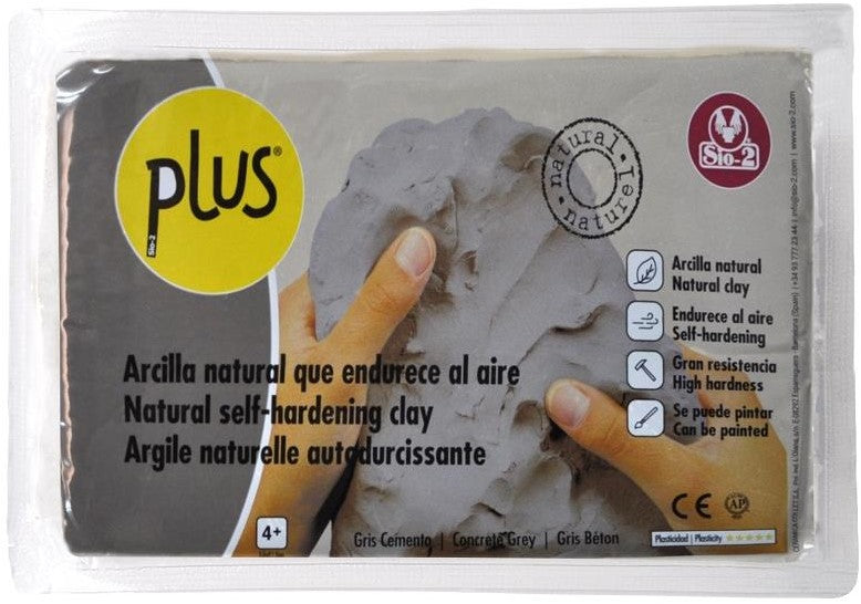 Klei, Beton grijs, 1000gr (21 230 002)