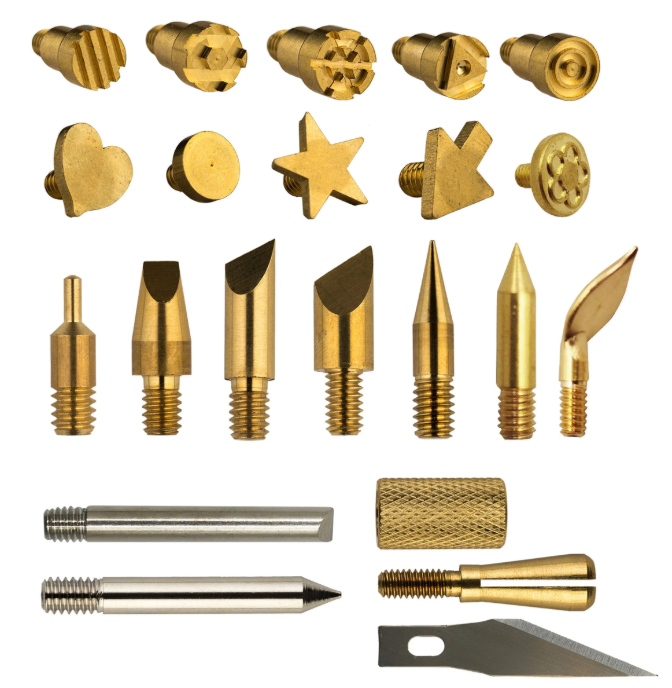 Vaessen Creative • Houtbrander set met 23 opzetstukken (21369)