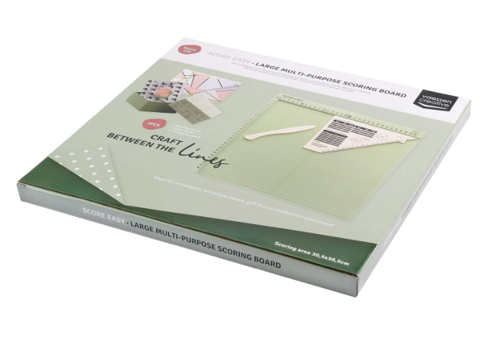 Vaessen Creative • Score Easy Groot Mulifunctioneel Rilbord cm Mint (2137-050)