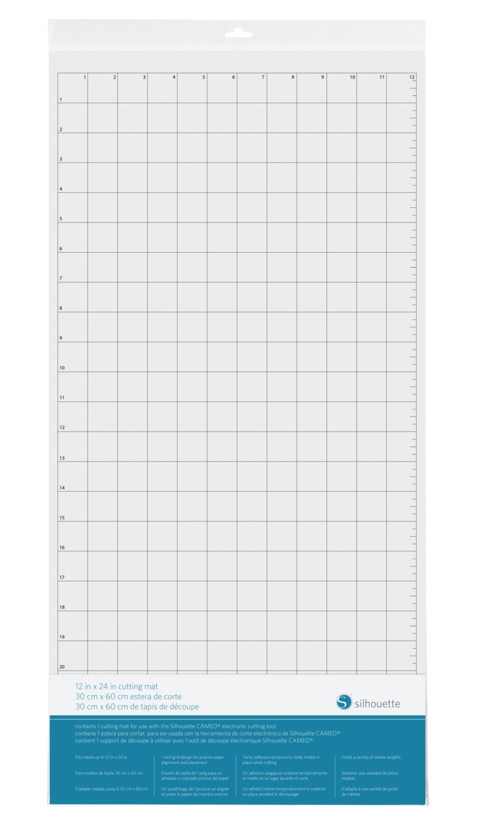 Silhouette Snijmat Standard Track (12x12in) (CUT-MAT-24-3T)