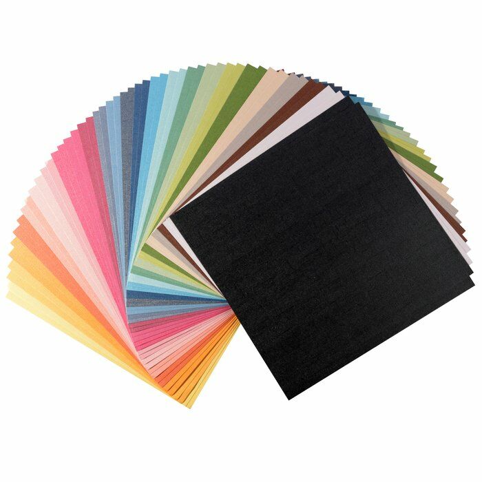 Florence • Cardstock 216g Textuur 30,5x30,5cm Parelmoer 50 vellen (2211-001)