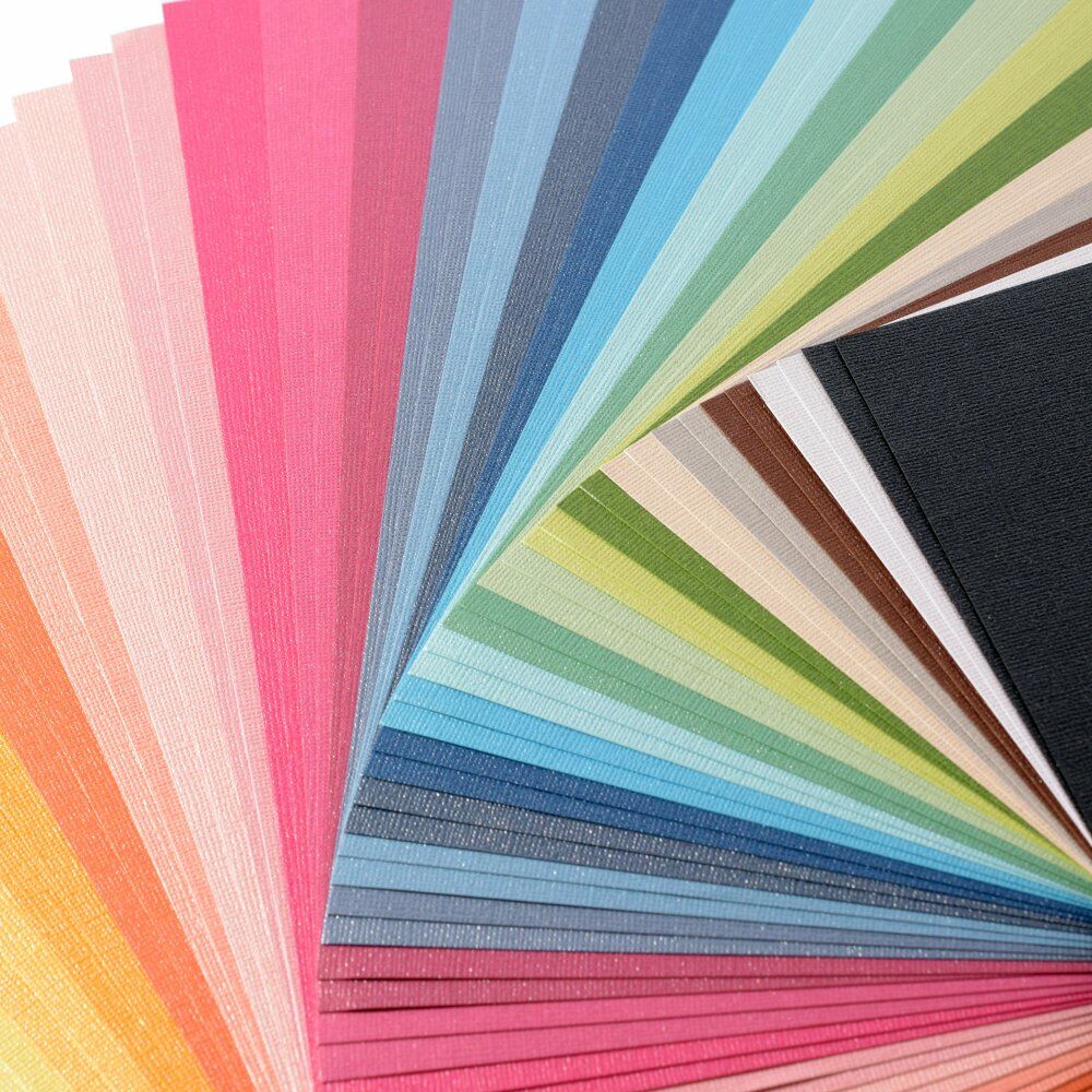 Florence • Cardstock 216g Textuur 30,5x30,5cm Parelmoer 50 vellen (2211-001)
