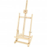 Tafelezel, h: 76 cm, b: 27,5 cm, grenen (22156)