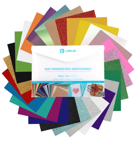 Heat Transfer Vinyl Material Bundle (A4) (240040)