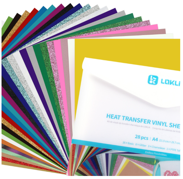 Heat Transfer Vinyl Material Bundle (A4) (240040)