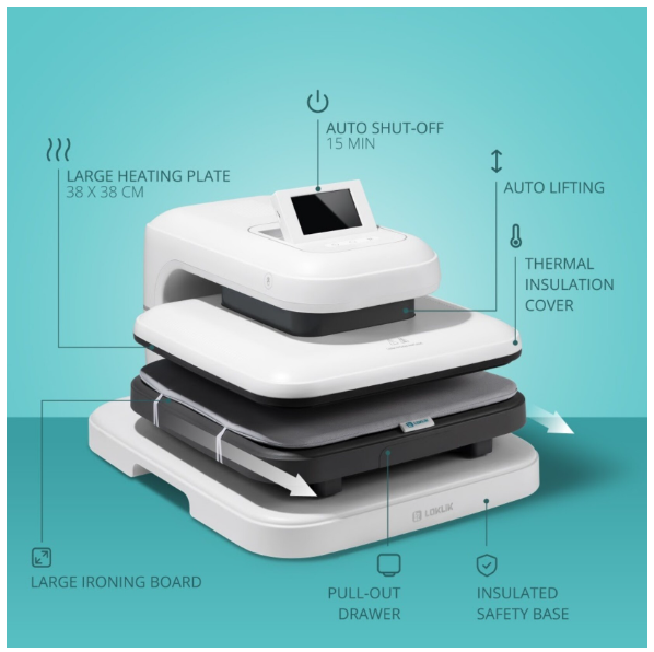 LOKLiK ImPress™ Auto 2-Smart Margriet wit (240415) (Nu met 25 euro afhaal korting)