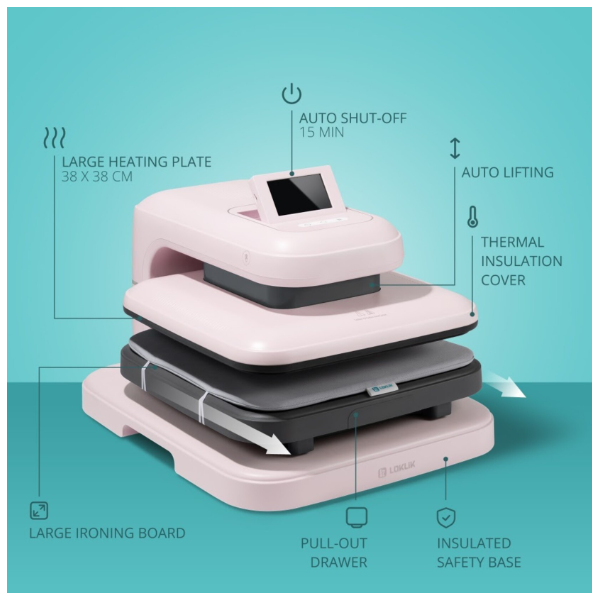 LOKLiK ImPress™ Auto 2-Smart Pastel Roze (240439) (Nu met 25 euro afhaal korting)