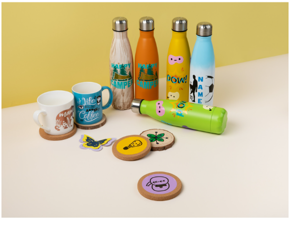 LOKLiK iCraft™ - Bubbelblauw - Met gratis 20 vel vinyl en 5 vel Applicatie Tape (240460)