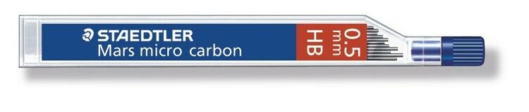 Mars micro carbon fijnstift 0,5 mm HB (250 05-HB)