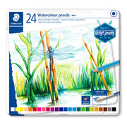 aquarel kleurpotloden - metalen etui 24 st DJ (14610C M24)