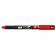 Uni Posca Verfmarker - lijndikte: 0,7 mm - PC-1MR - Rood - 15