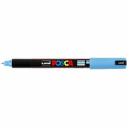 Uni Posca Verfmarker - lijndikte: 0,7 mm - PC-1MR - Licht Blauw - 08