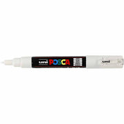 Uni Posca Verfmarker - lijndikte: 0,7 mm - PC-1MC - Wit - 01