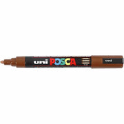 Uni Posca Verfmarker - lijndikte: 2,5 mm - PC-5M - Bruin - 21