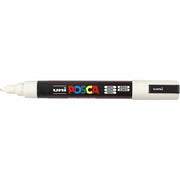 Uni Posca Verfmarker - lijndikte: 2,5 mm - PC-5M - Wit - 1
